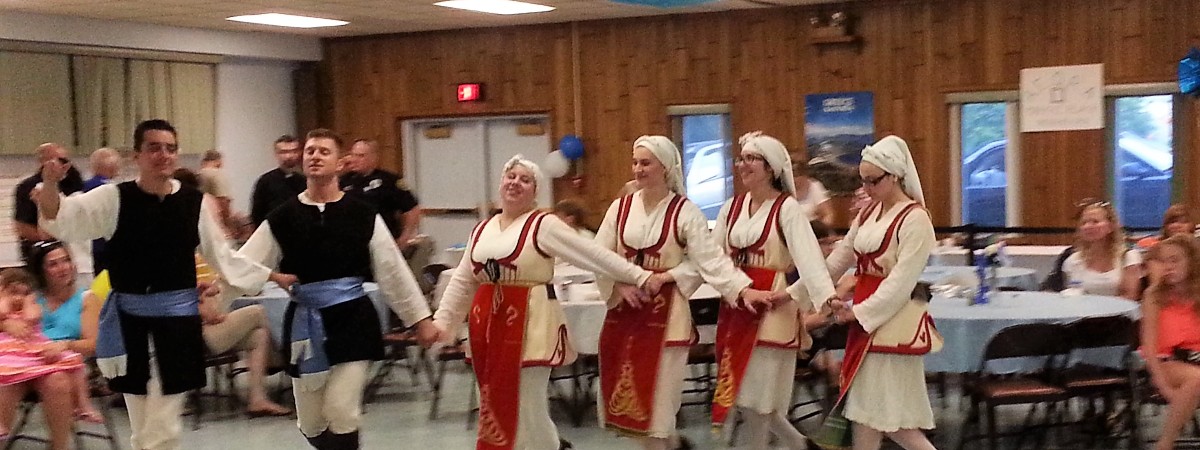 Greek Folk Dancers