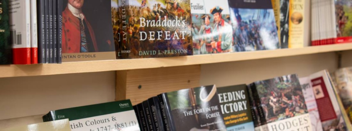 books on a shelf
