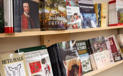 books on a shelf