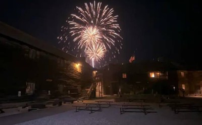 fireworks over fort william henry