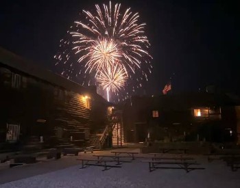 fireworks over fort william henry