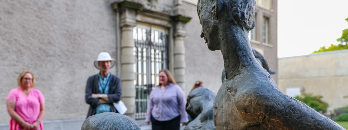 Sculpture in Hyde Garden