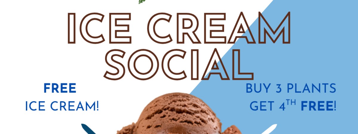 Mandy's Spring Nursery - Ice Cream Social Flyer