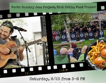 Rich Ortiz, North Country Jazz Project and All Fired Up Food Truck