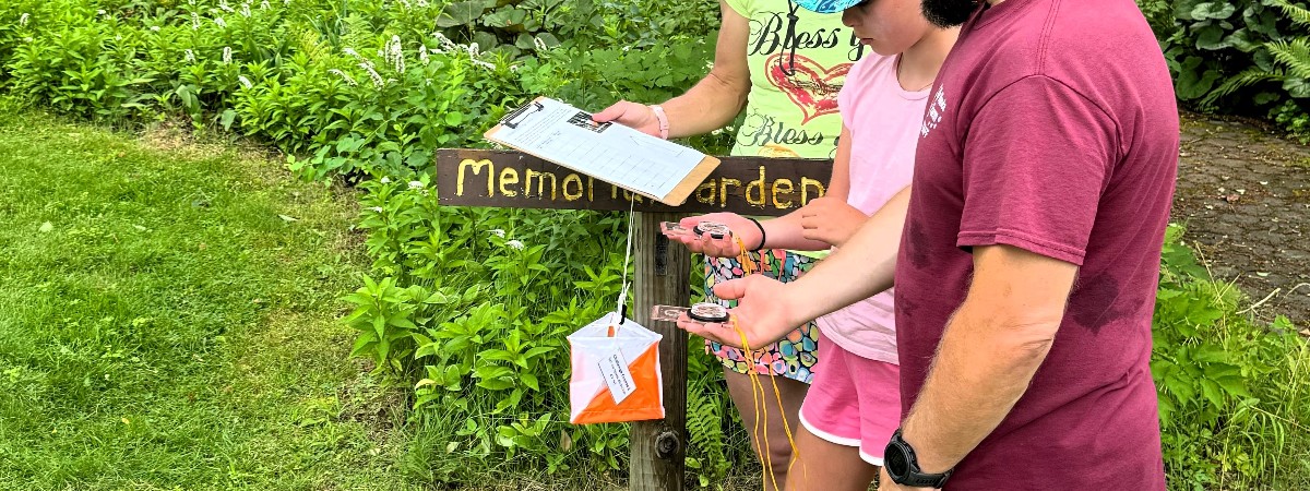 Learning to read a compass