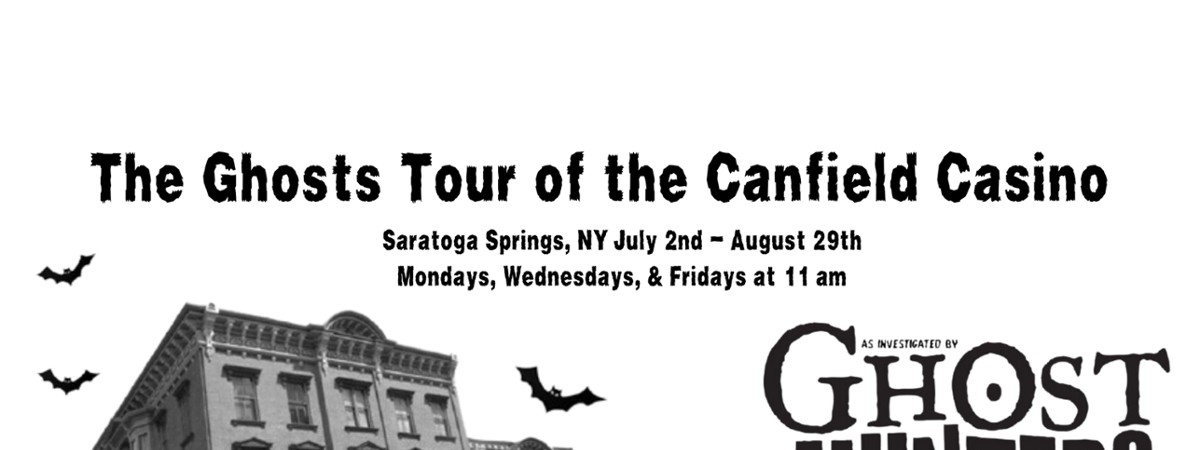 Ghost Tours July 2 - Aug 29