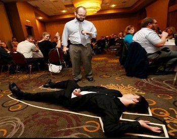 Solve a hilarious true crime murder mystery while you feast on a fantastic dinner. Just beware! The culprit is hiding in plain sight somewhere in the room, and you may find yourself as a Prime Suspect before you know it!