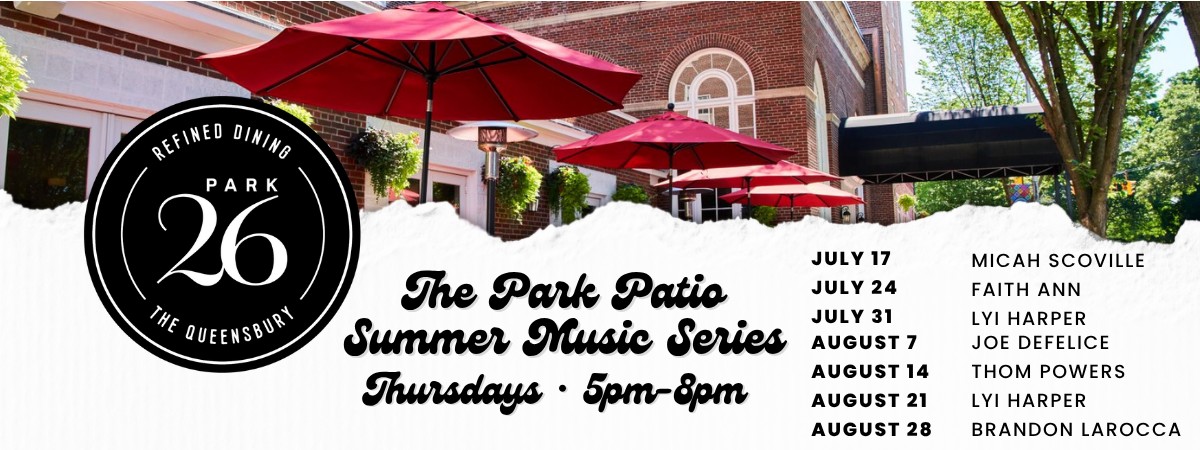 Park Patio Music Series Lineup