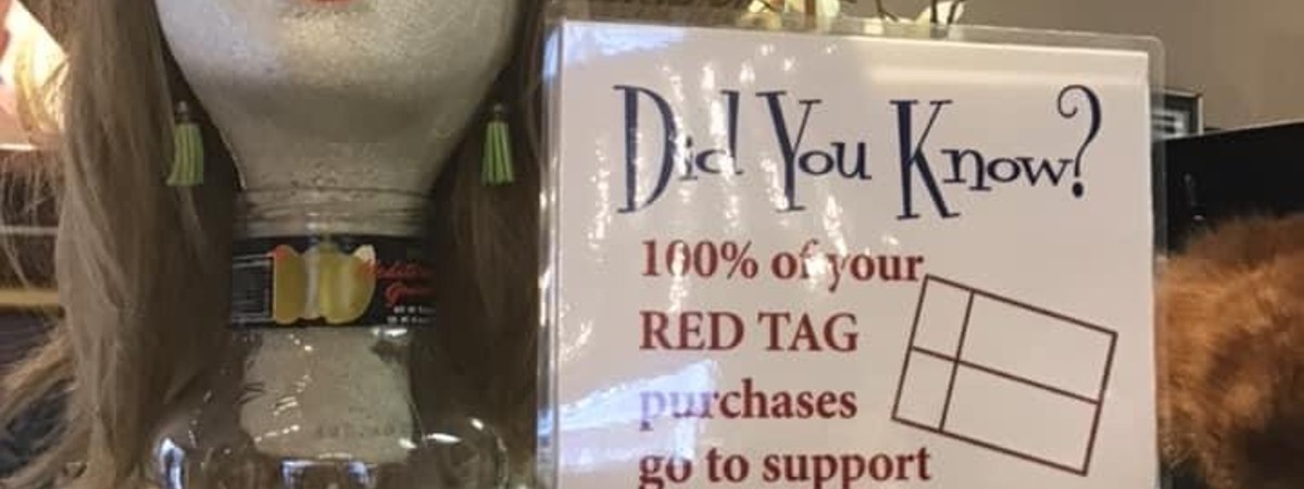 Reduce, Reuse and Repurpose Support Treasures by donating items or purchasing.