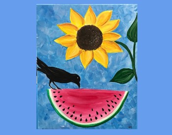 Summer Time! Paint & Sip Event