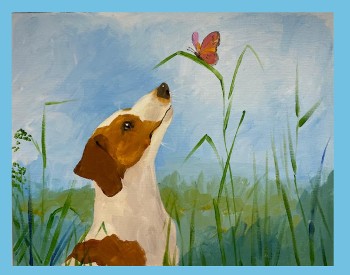 Summer Pooch Paint & Sip Event