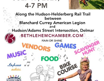 Biking Burgers and Beverages Flyer