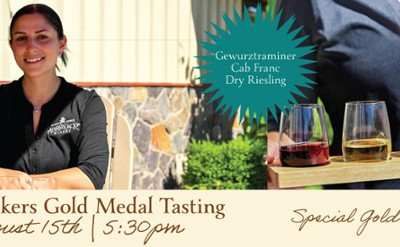 Winemaker’s Gold Medal Tasting