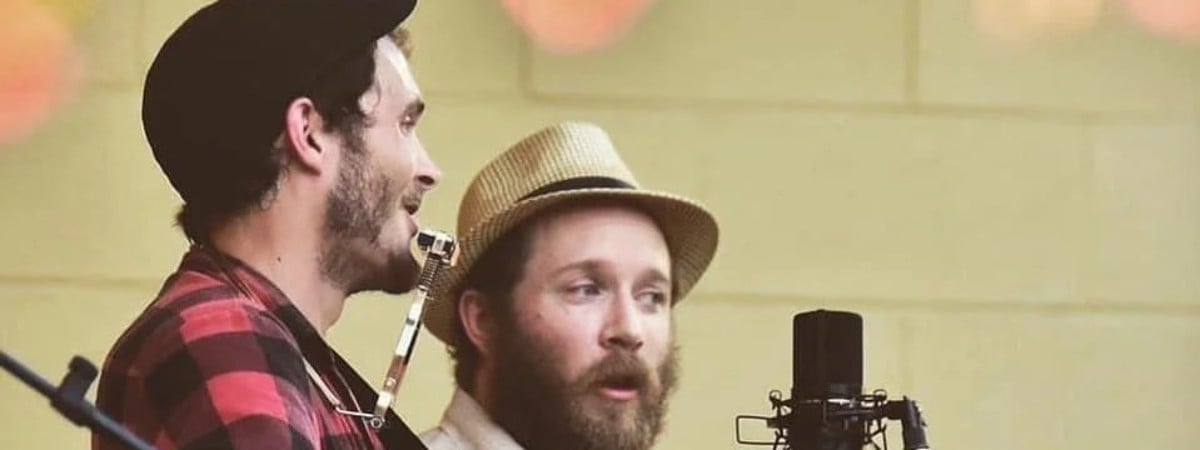 Keanen and Orion singing