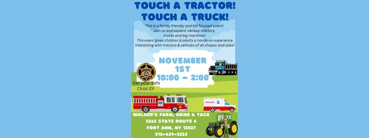 touch a truck poster