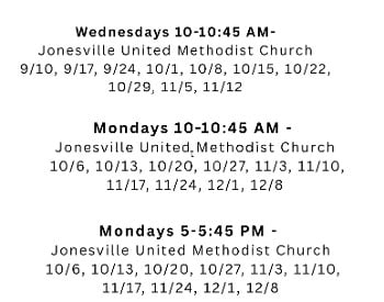 Class schedule