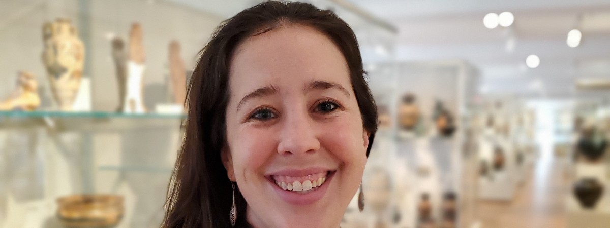 Curator Dr. Bryn Schockmel of The Hyde Collection