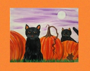 halloween cats