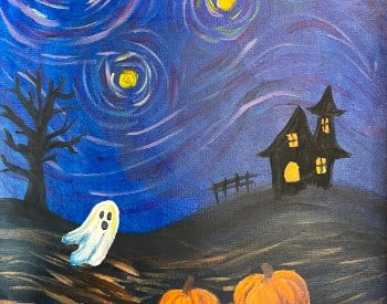 Spooky Starry Night