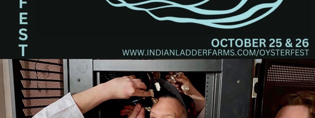 10/26/2025 TV Doctors 1pm - 2pm AND 3pm - 4pm @ OysterFEST at Indian Ladder Farms Cidery and Brewery, Altamont, NY