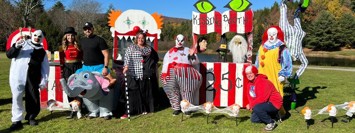 Greenfield's Fall Festival features a trick-or-treat path on Brookhaven Golf Course.