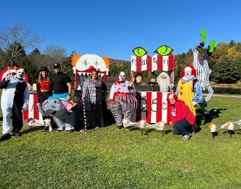 Greenfield's Fall Festival features a trick-or-treat path on Brookhaven Golf Course.