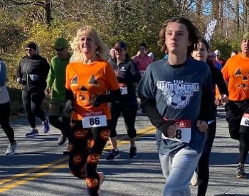 Greenfield's Octoberfest 5K benefits Brookhaven Winter Park (snowshoe and Nordic ski park). Sign up is on skireg.com and the town website.