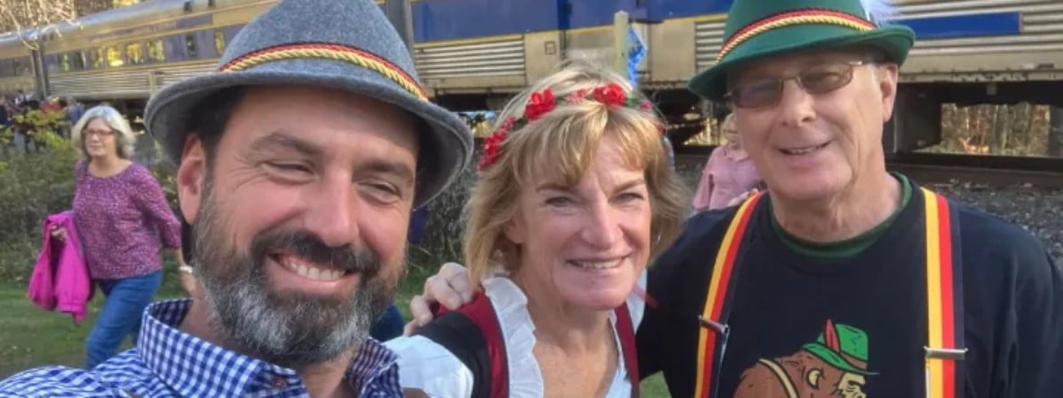 Saratoga Corinth & Hudson railway Oktoberfest