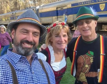 Saratoga Corinth & Hudson railway Oktoberfest