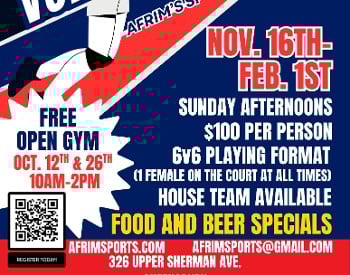 Afrim's Sports Adult League Volleyball