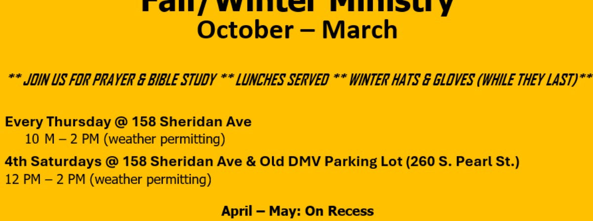 Our schedule