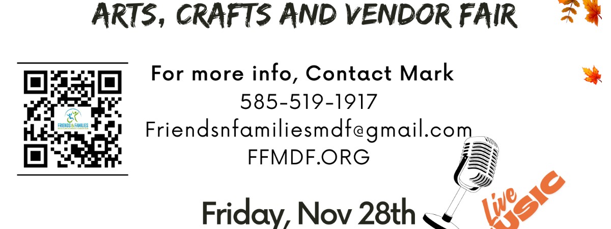 Event details and contact info