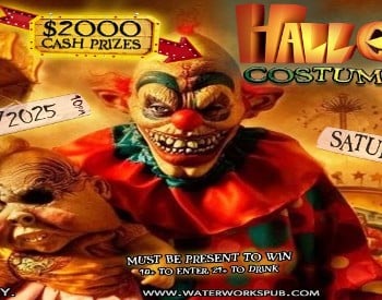 Halloween Weekend at Waterworks Pub - $2000 Costume Contest Prizes