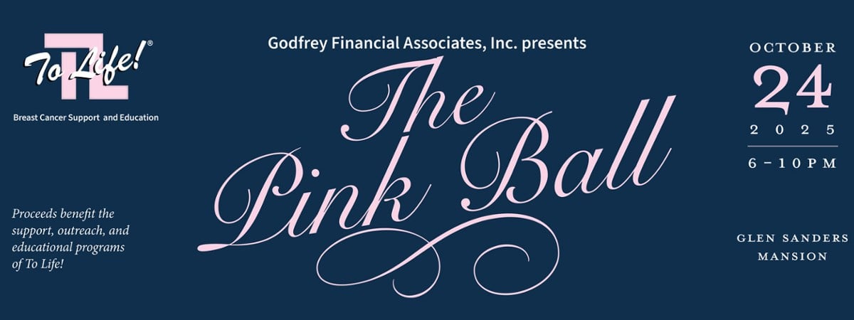 The Pink Ball Invitation Graphic