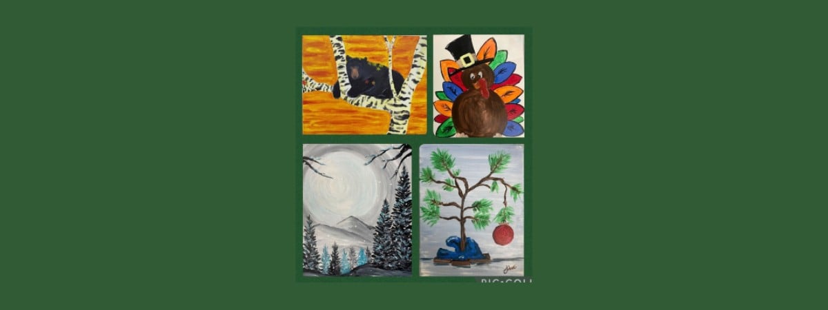 Open Art Studio November! Special: Choose a featured painting for $24
