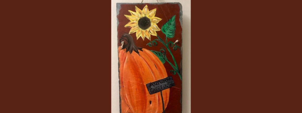 Autumn Slate Paint & Sip Event!