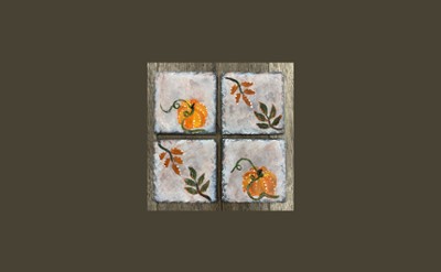 Autumn Slate Coaster Set Paint & Sip Event