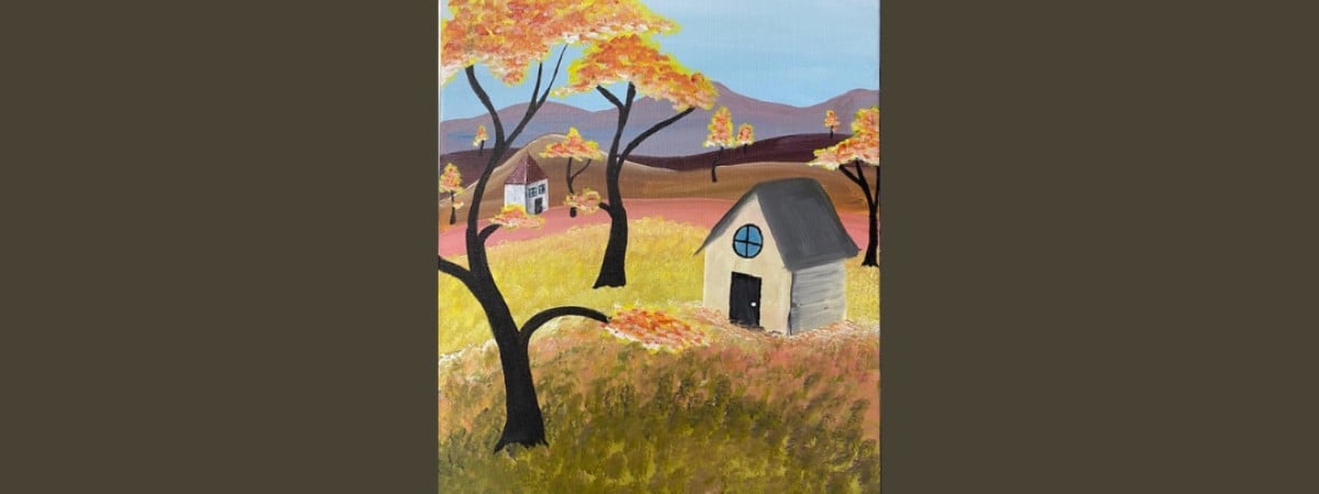 Colorful Village Paint & Sip Event