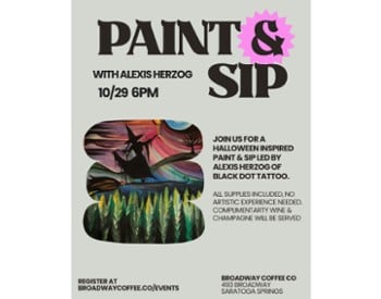 paint sip poster