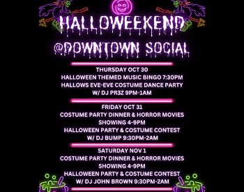 halloween at downtown social