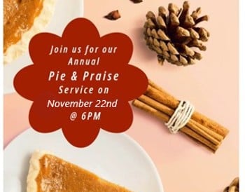 Annual Pie & Praise 2025