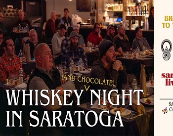 Whiskey & Chocolate Night in Saratoga at Putnam Place