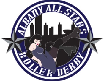 Albany All Stars roller derby logo
