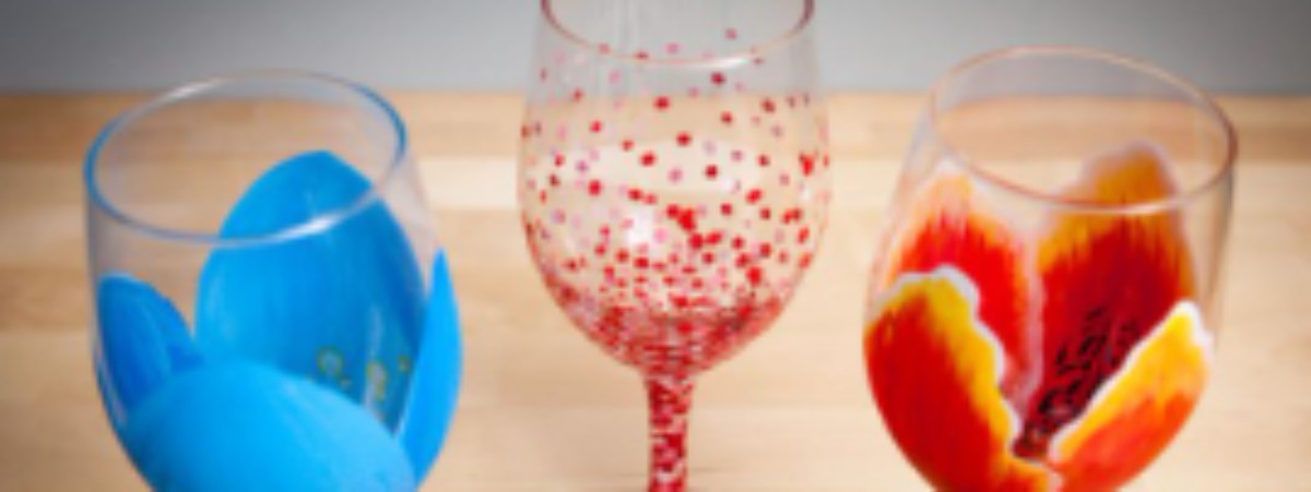Sunday Crafternoon Wine Glass Painting