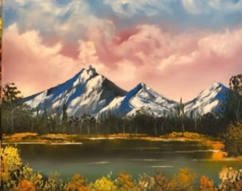 Oil Class - Purple Mountain Majesty