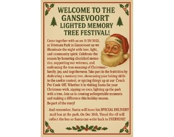 tree lighting poster