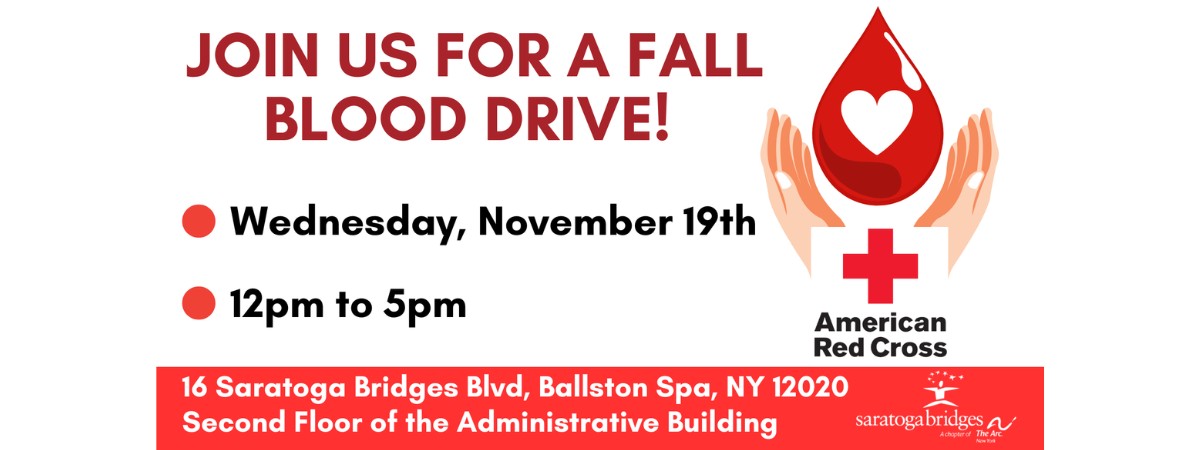 Join us for a fall blood drive!