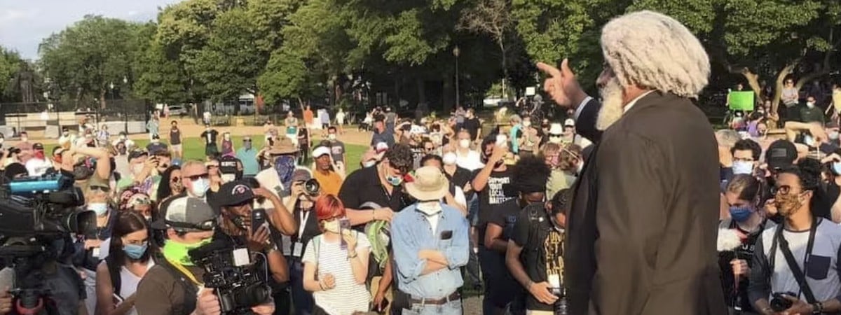 Nathan Richardson has been enthralling audiences with his interpretation of Frederick Douglass for more than a decade.