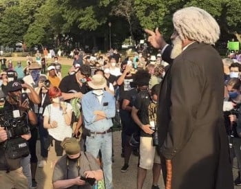 Nathan Richardson has been enthralling audiences with his interpretation of Frederick Douglass for more than a decade.