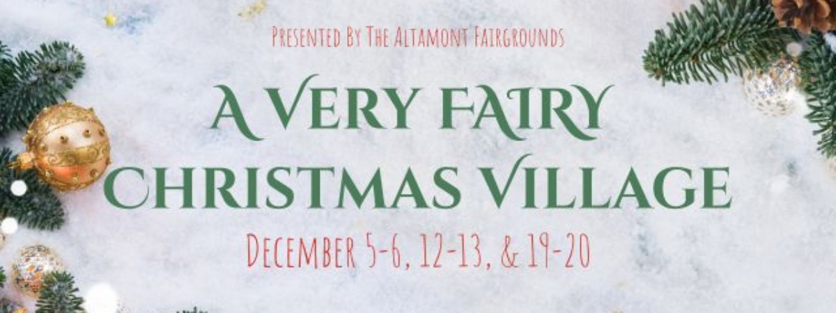 A Very FAIRy Christmas Village